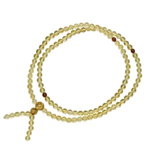 Jantárový Mala náhrdelník žltý