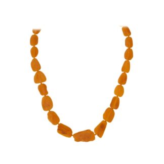 Jantárový náhrdelník Strhujúci prírodný zázrak medový