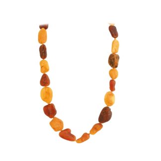 Jantárový náhrdelník Strhujúci prírodný zázrak viacfarebný