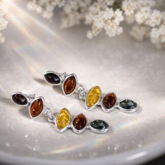 Jantárové náušnice